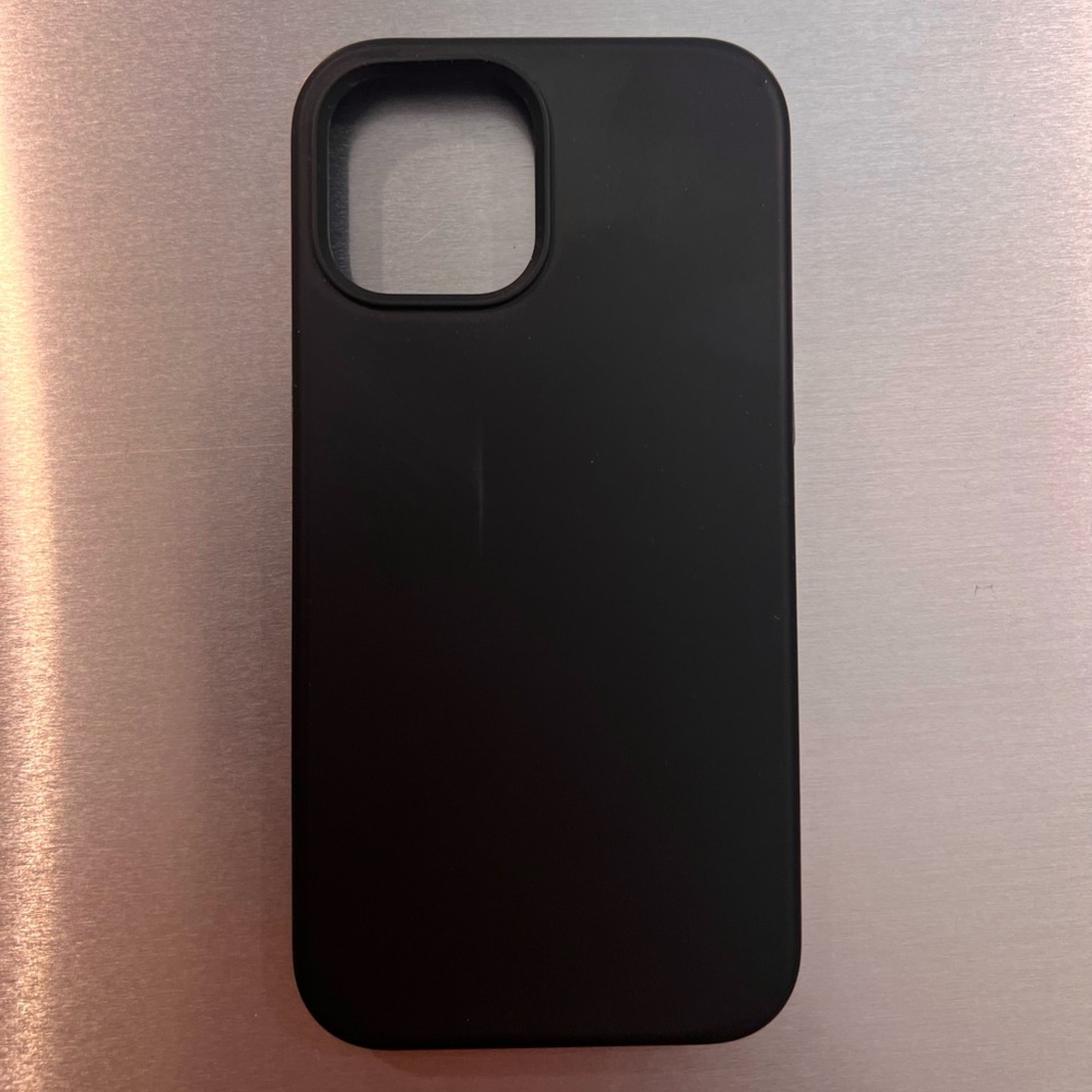 Black Phone Case iPhone 12 Pro Max